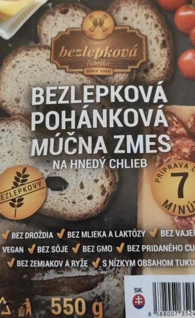 Fotografie - Bezlepková pohánková múčna zmes na hnedý chlieb