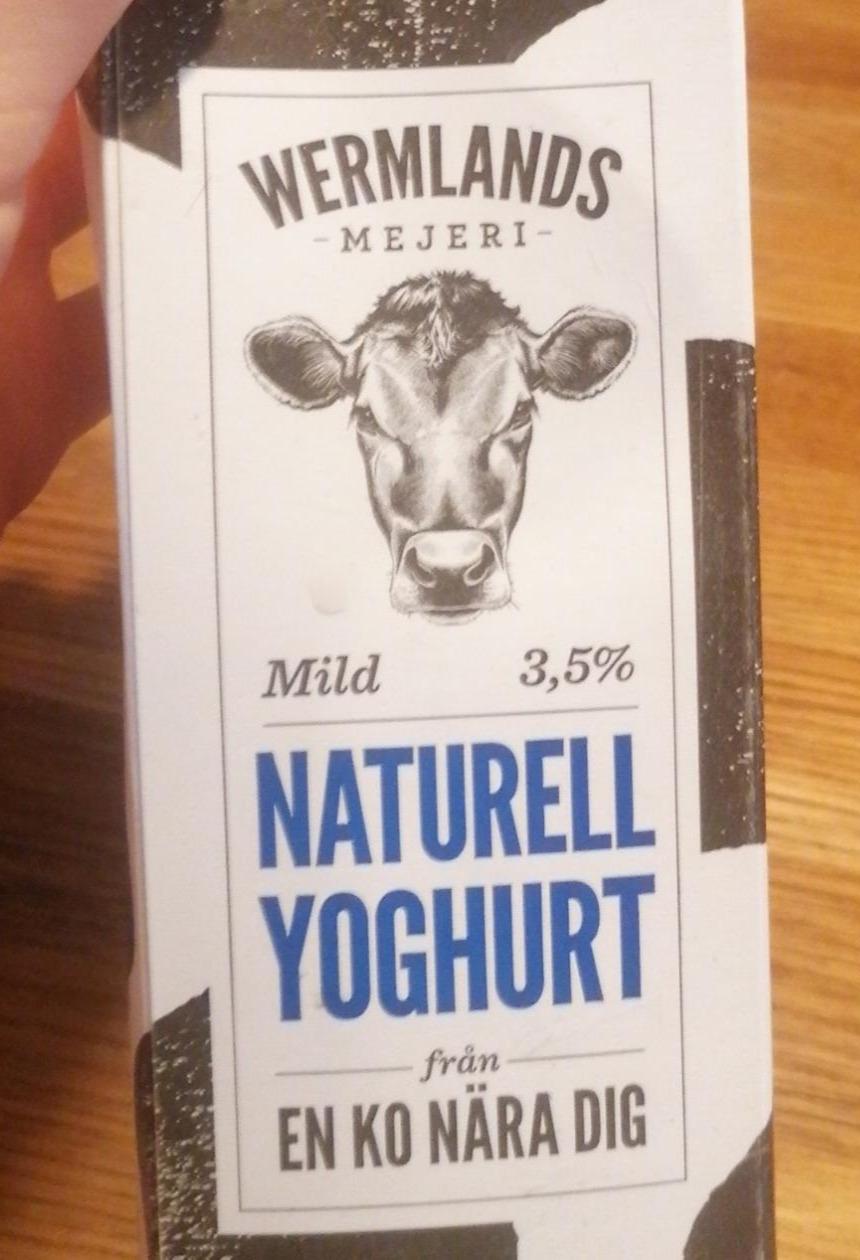 Fotografie - Naturell Yoghurt Wermlands