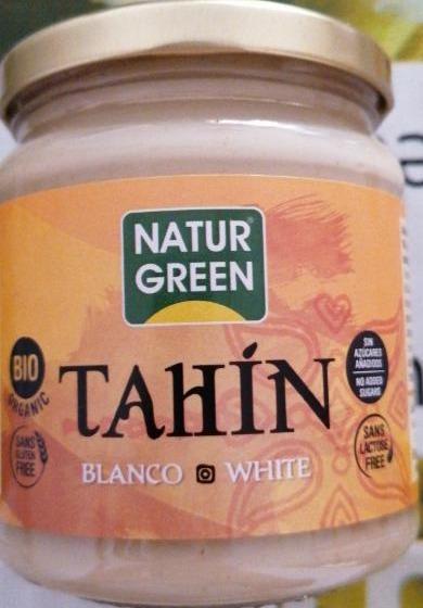 Fotografie - Tahin NATUR GREEN blanco white