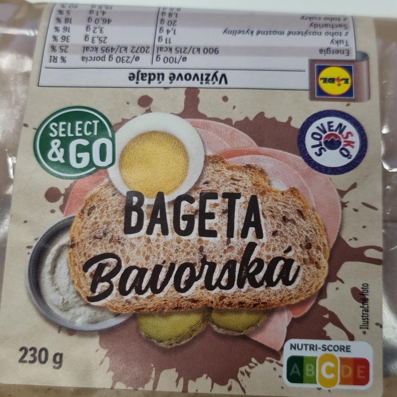 Fotografie - Bageta Bavorská Select&Go