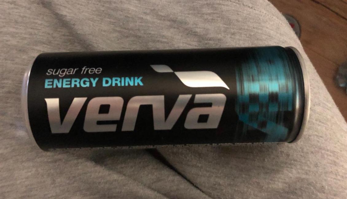 Fotografie - energy drink Verva sugar free