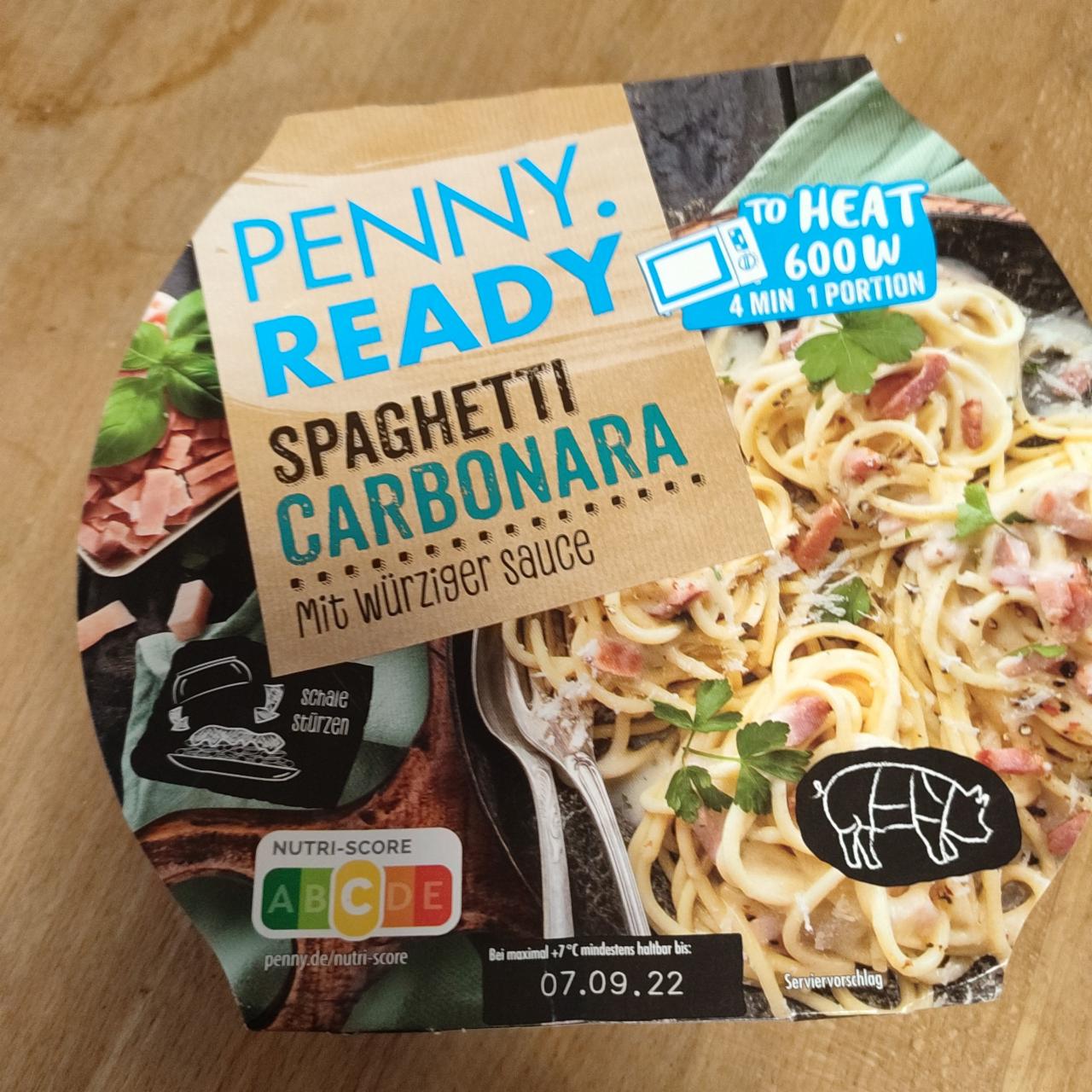 Fotografie - Spaghetti Carbonara Penny Ready