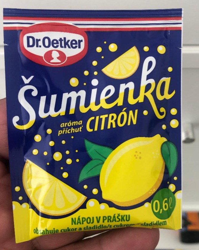 Fotografie - Šumienka Citrón Dr.Oetker