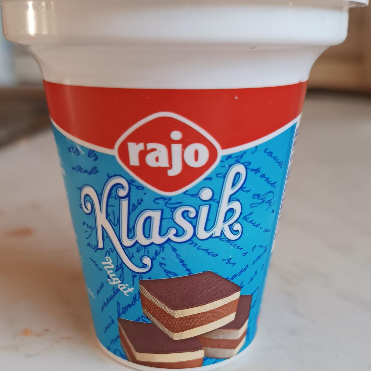 Fotografie - Klasik jogurt Nugát Rajo