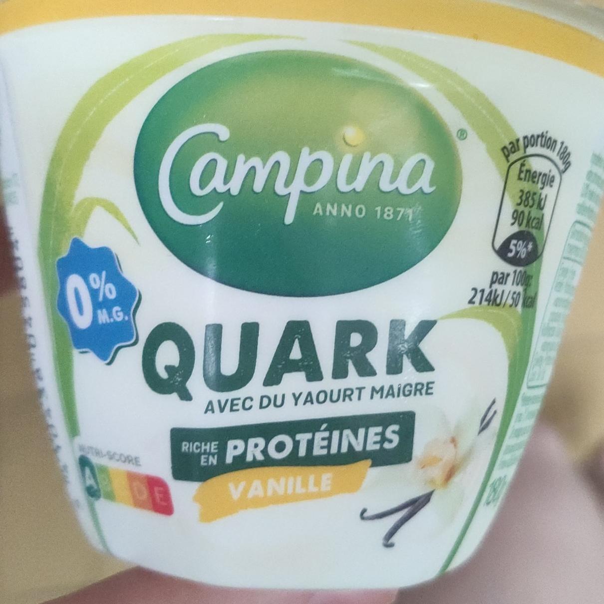 Fotografie - Quark Vanille Campina