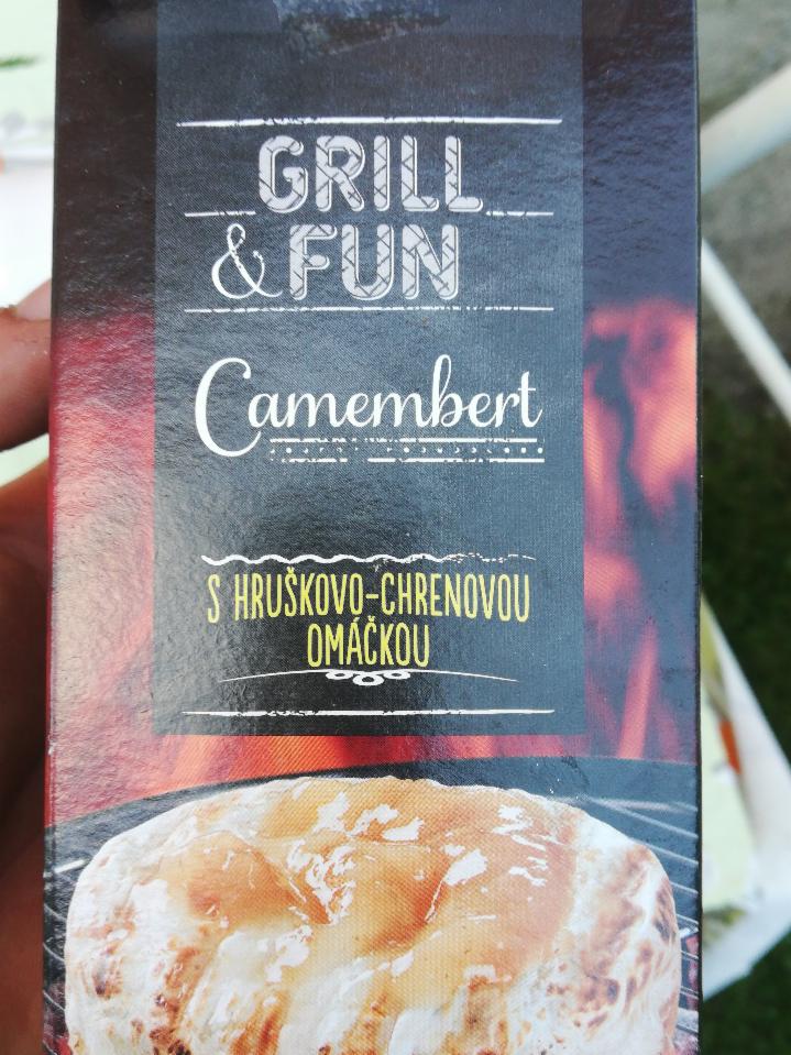 Fotografie - Camembert s hruškovo-chrenovou omáčkou Grill & Fun (hodnoty pre syr)