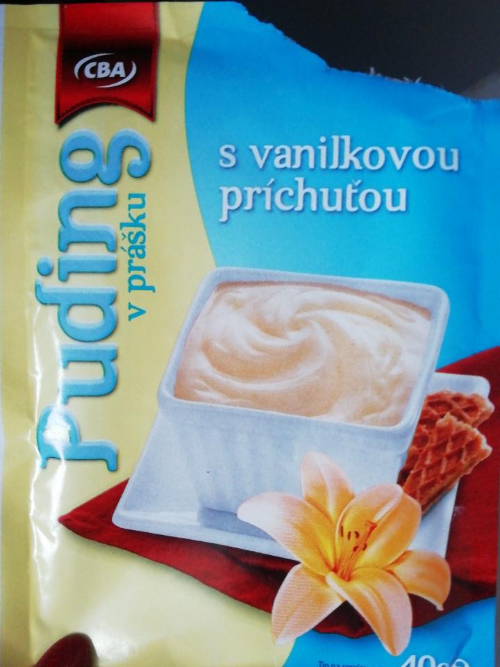 Fotografie - Vanilkový puding v prášku CBA