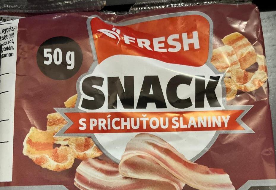 Fotografie - Snack s príchuťou slaniny Fresh