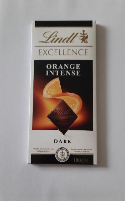 Fotografie - Dark chocolate Intense Orange excellence Lindt
