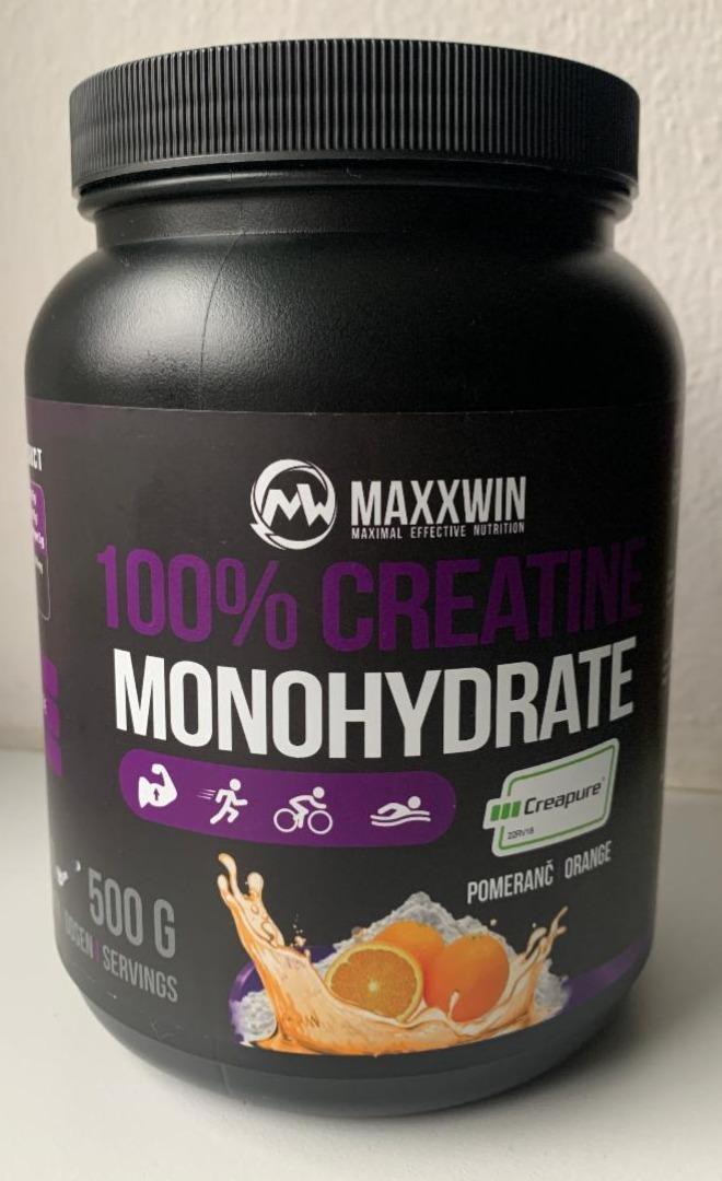 Fotografie - 100% Creatine Monohydrate Pomeranč Maxxwin