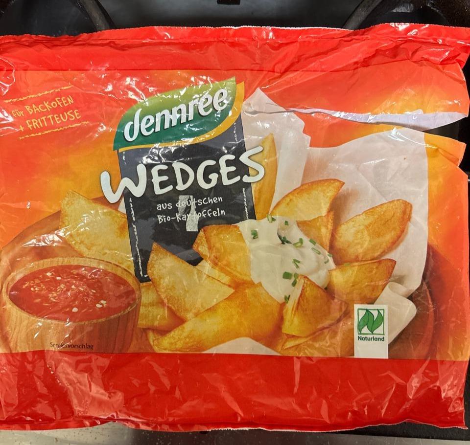 Fotografie - Wedges bio-kartoffeln Dennree