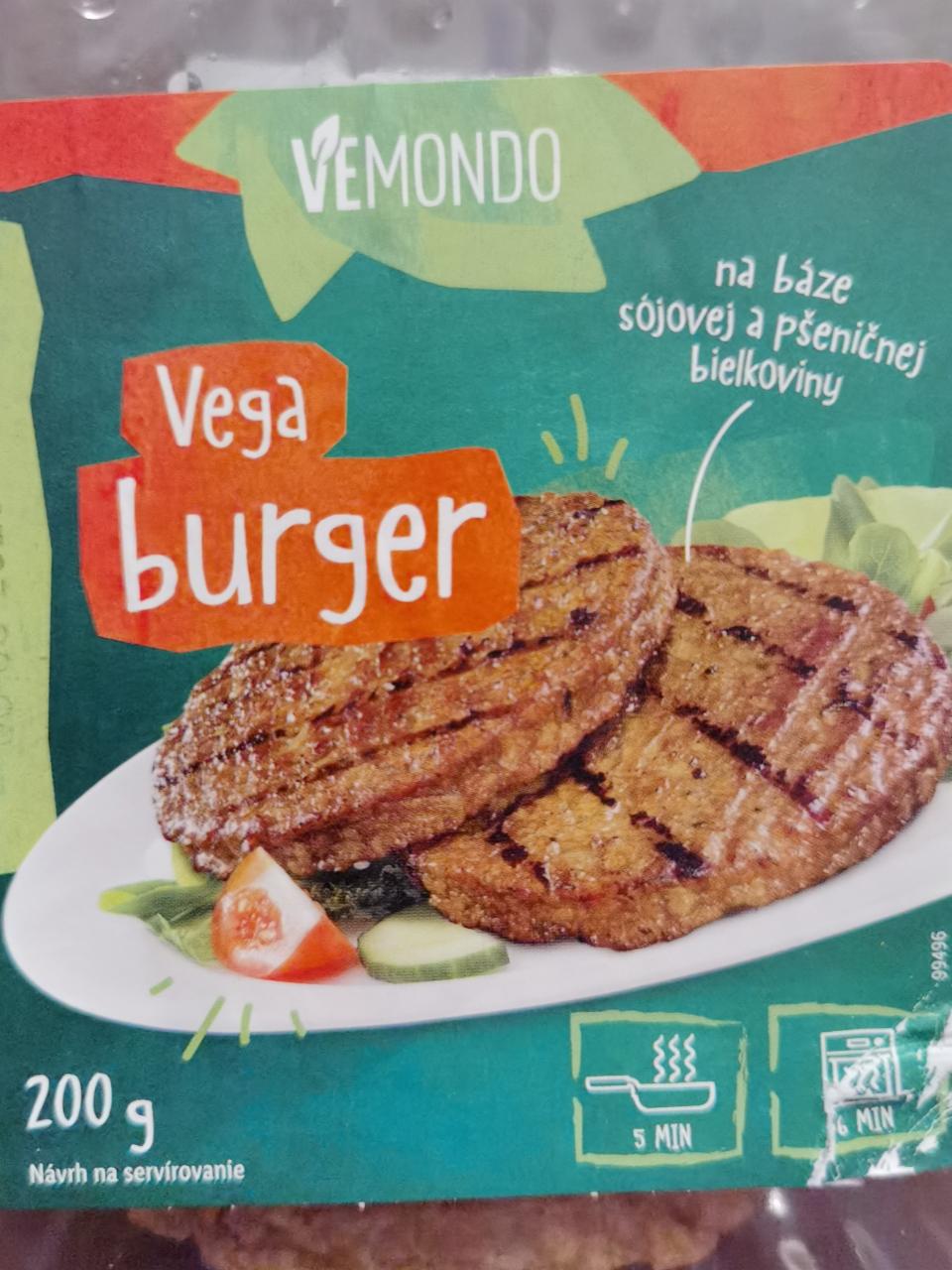 Fotografie - Vega burger Vemondo