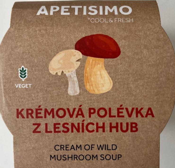 Fotografie - Krémová polévka z lesních hub Apetisimo