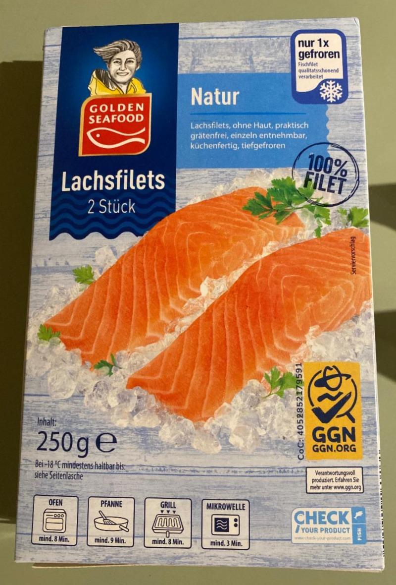 Fotografie - Lachsfilets Natur Golden Seafood