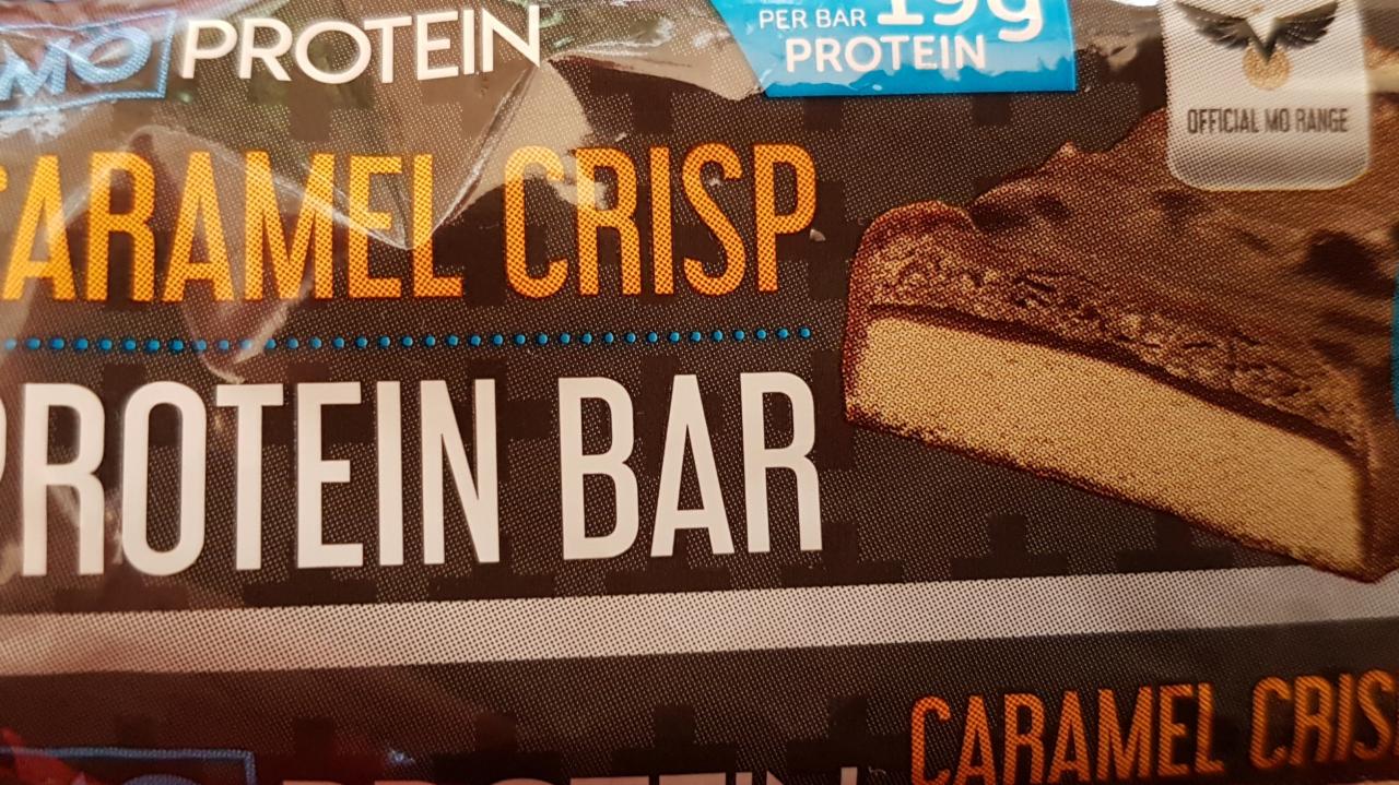 Fotografie - Caramel Crisp Protein Bar MO PROTEIN