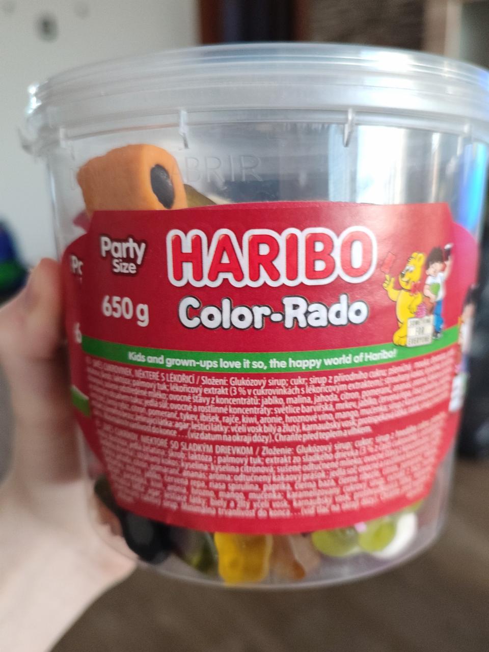 Fotografie - Color-Rado party size Haribo