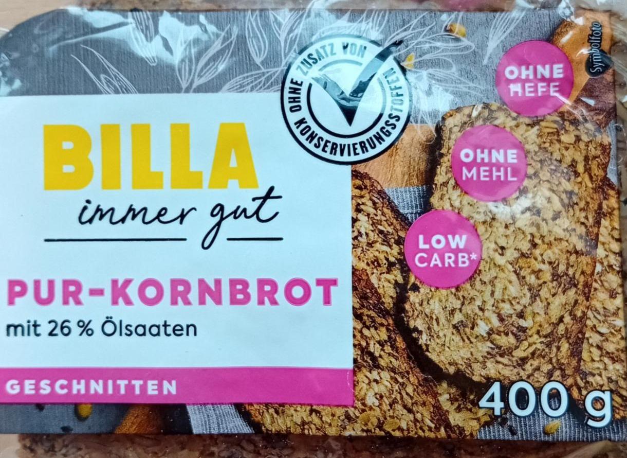 Fotografie - Pur Kornbrot mit 26% ölsaaten Billa