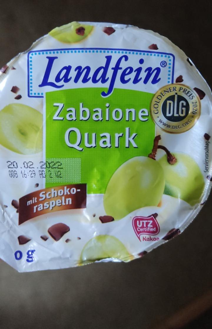 Fotografie - Landfein Zabaione Quark