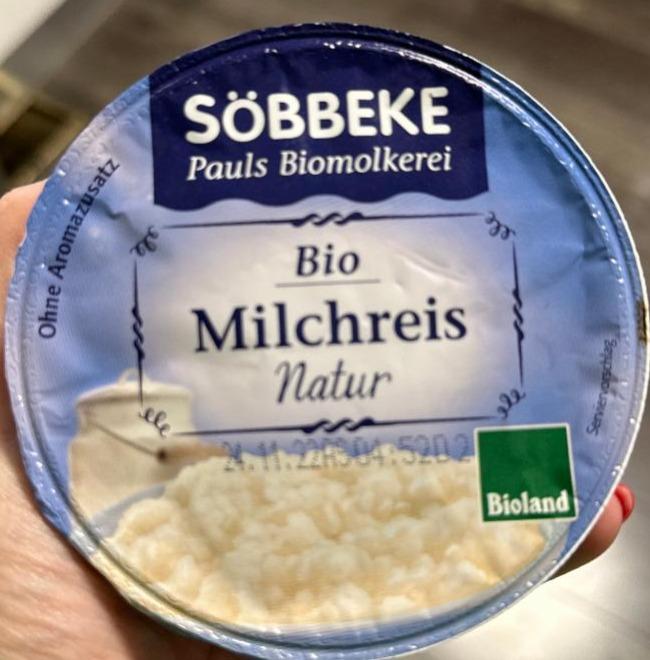 Fotografie - Bio Milchreis Natur Söbbeke