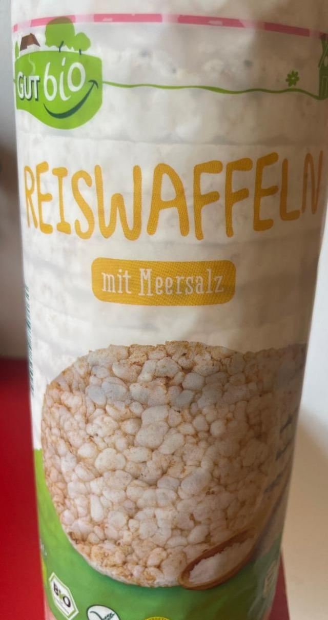 Fotografie - Reiswaffeln mit Meersalz GutBio