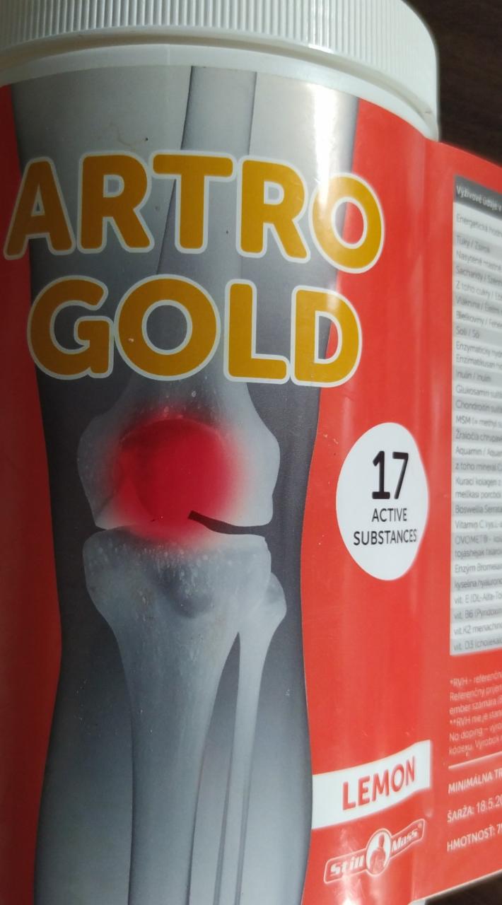 Fotografie - Artro gold lemon