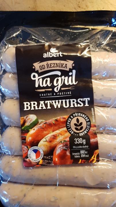 Fotografie - Bratwurst na gril Albert od řezníka