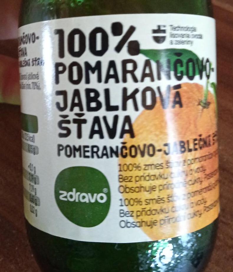 Fotografie - 100% Pomarančovo-Jablková šťava