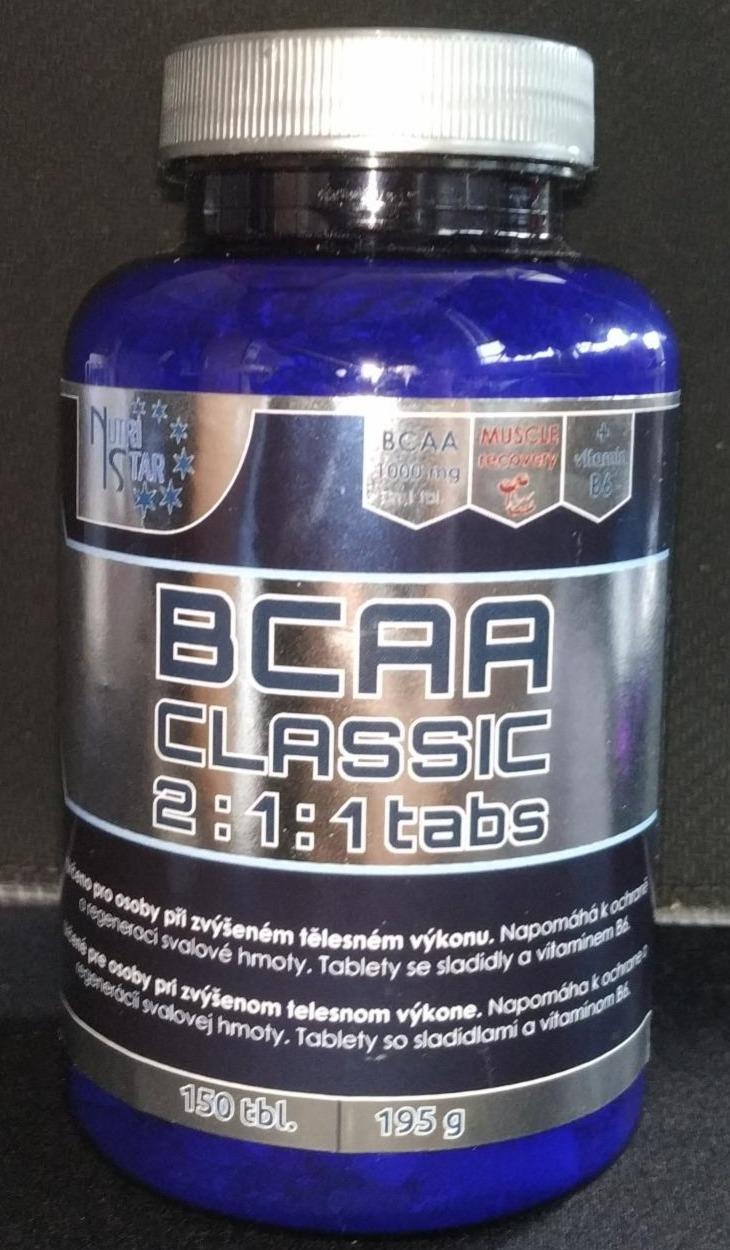 Fotografie - BCAA classic 2:1:1 tabs Nutristar