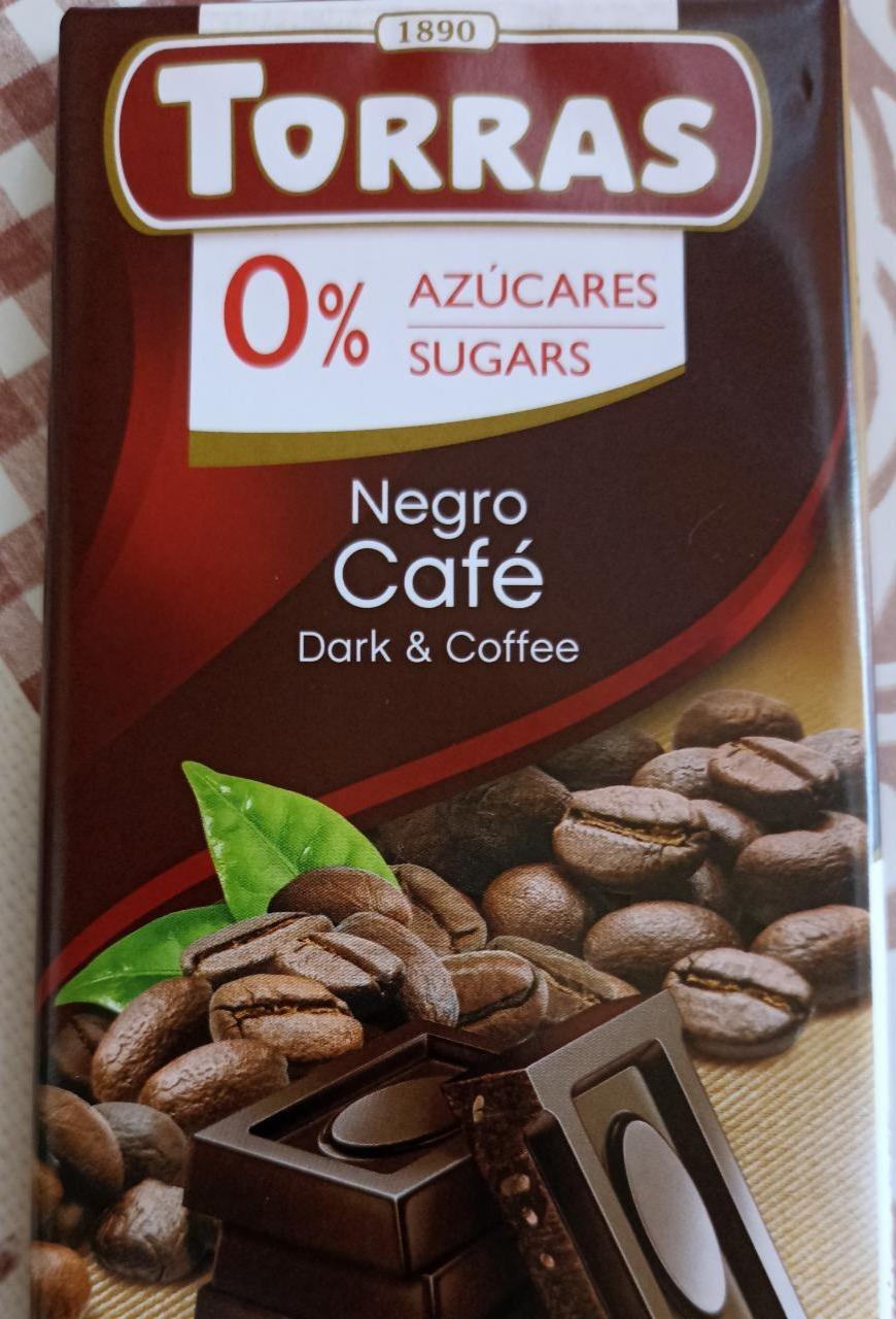 Fotografie - Torras čokoláda s kakaovými boby bez cukru