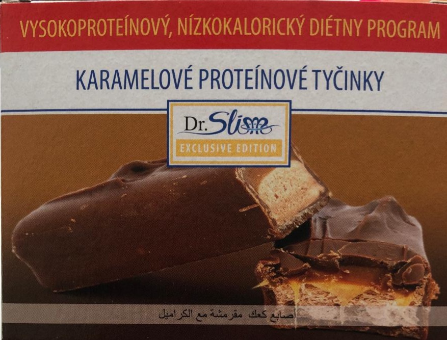 Fotografie - Karamelové proteínové tyčinky Dr.Slim