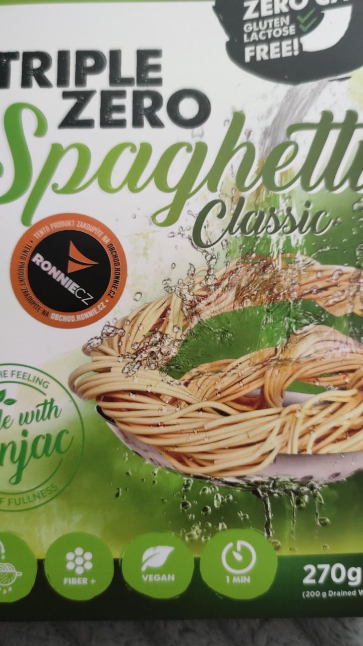 Fotografie - Triple Zero Spaghetti Classic
