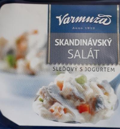 Fotografie - Skandinávský salát sleďový s jogurtem Varmuža