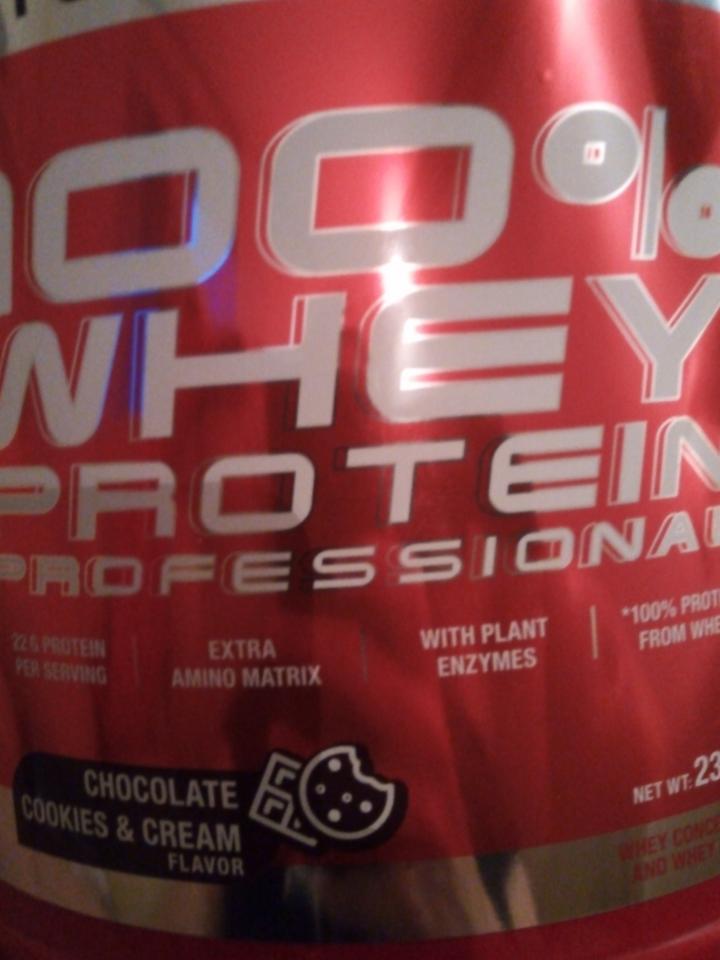 Fotografie - chocolate cookies & cream protein