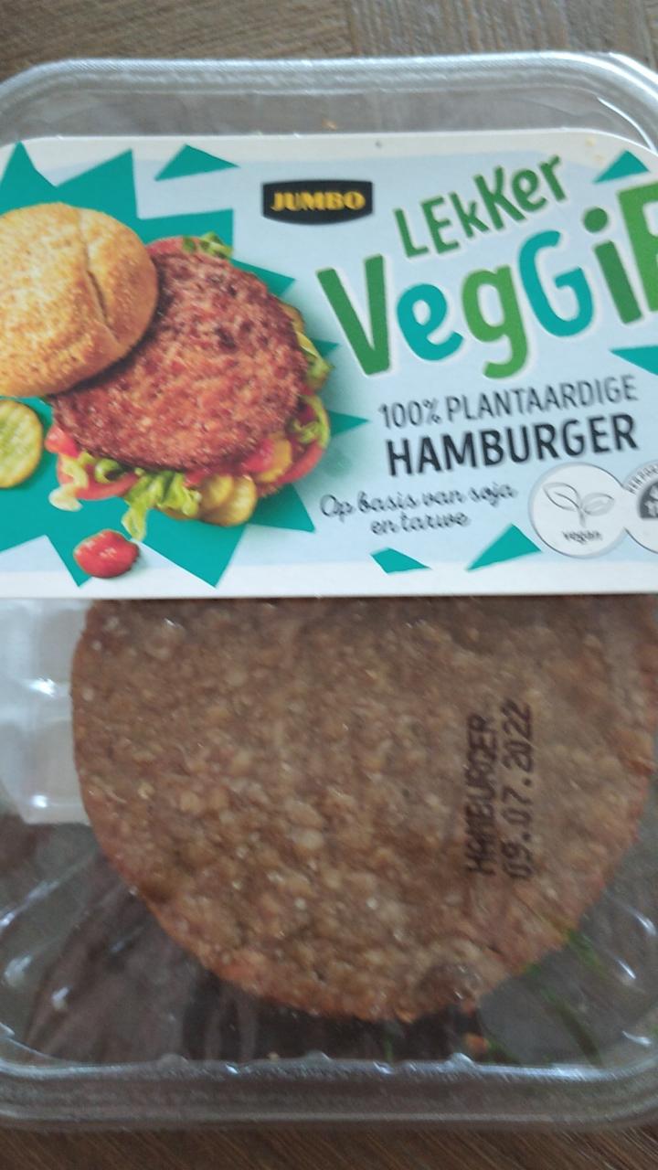 Fotografie - Lekker veggie hamburger