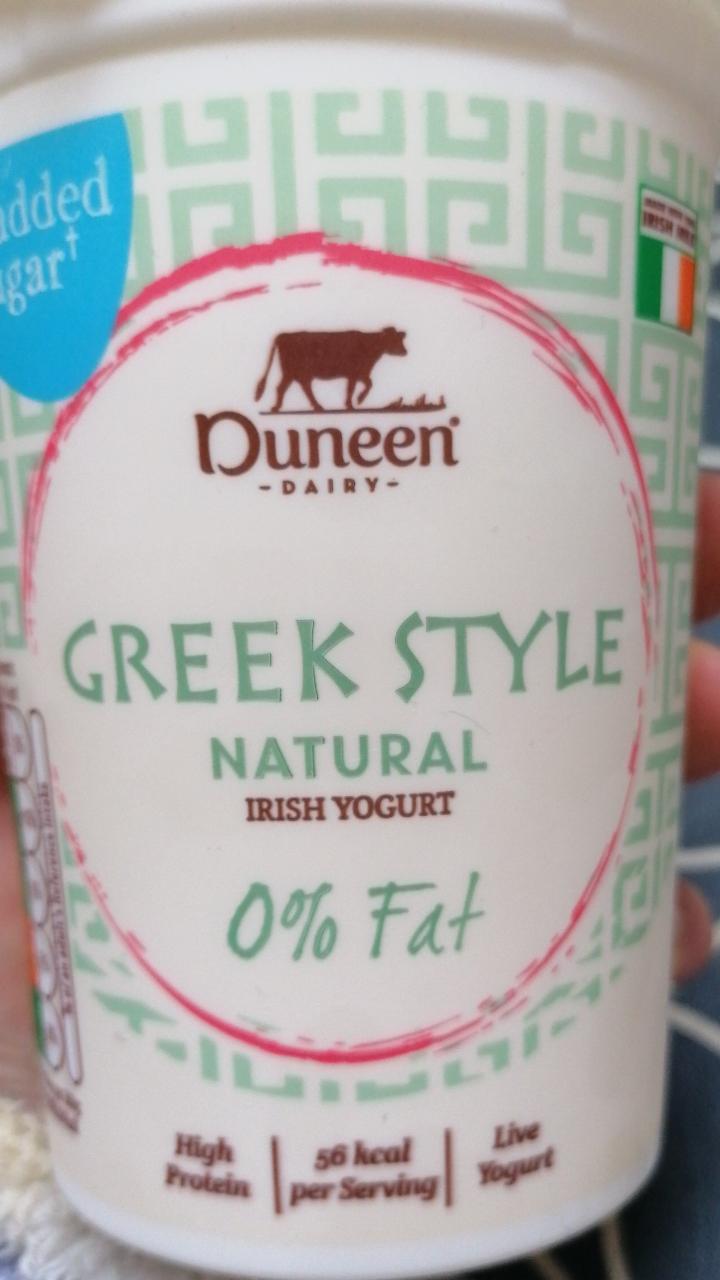 Fotografie - Greek style Natural Irish yogurt 0% fat