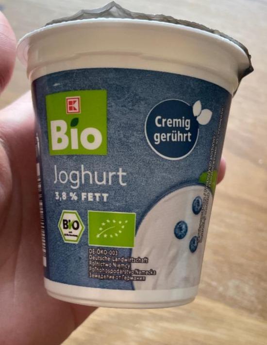 Fotografie - Joghurt 3,8% Fett K-Bio