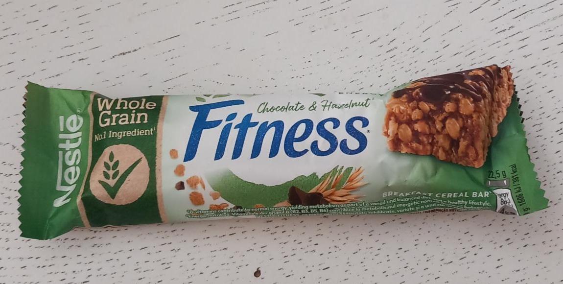 Fotografie - Fitness Chocolate & Hazelnut Breakfast Cereal Bar Nestlé
