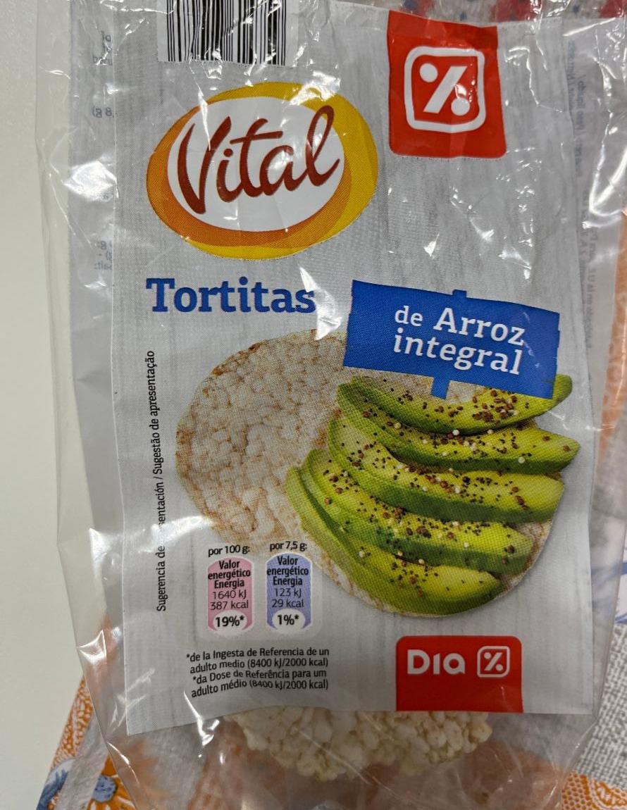 Fotografie - Tortitas de Arroz integral Vital