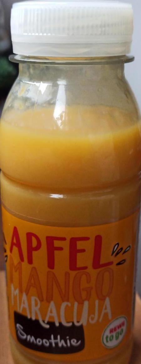 Fotografie - Apfel Mango Maracuja Smoothie Rewe to go