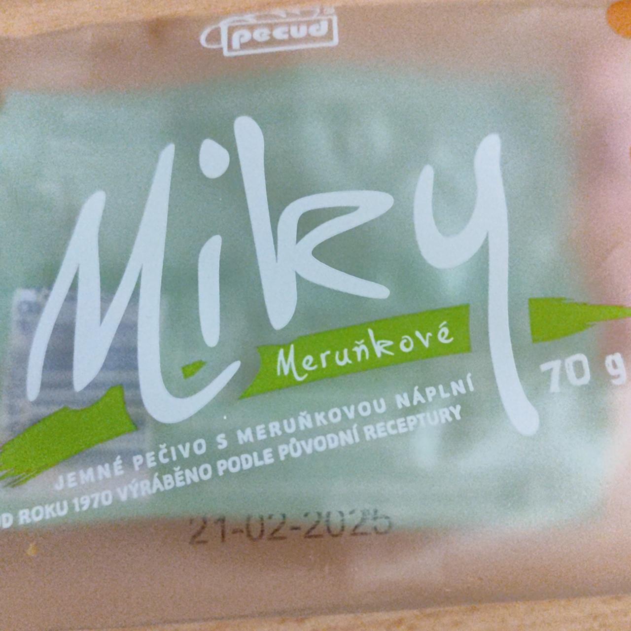 Fotografie - Miky meruňkové Pecud