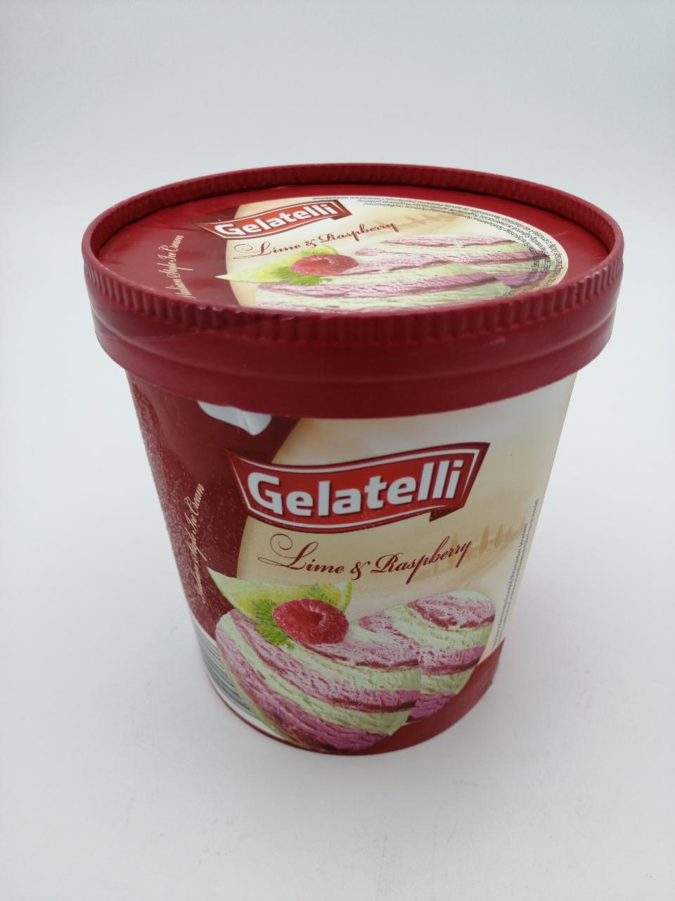 Fotografie - gelatelli Lime&Raspbery IceCream