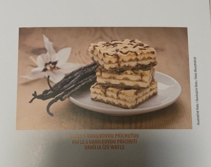 Fotografie - Wafle s vanilkovou prichutou Profidiet