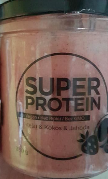 Fotografie - Super protein kešu & kokos & jahoda