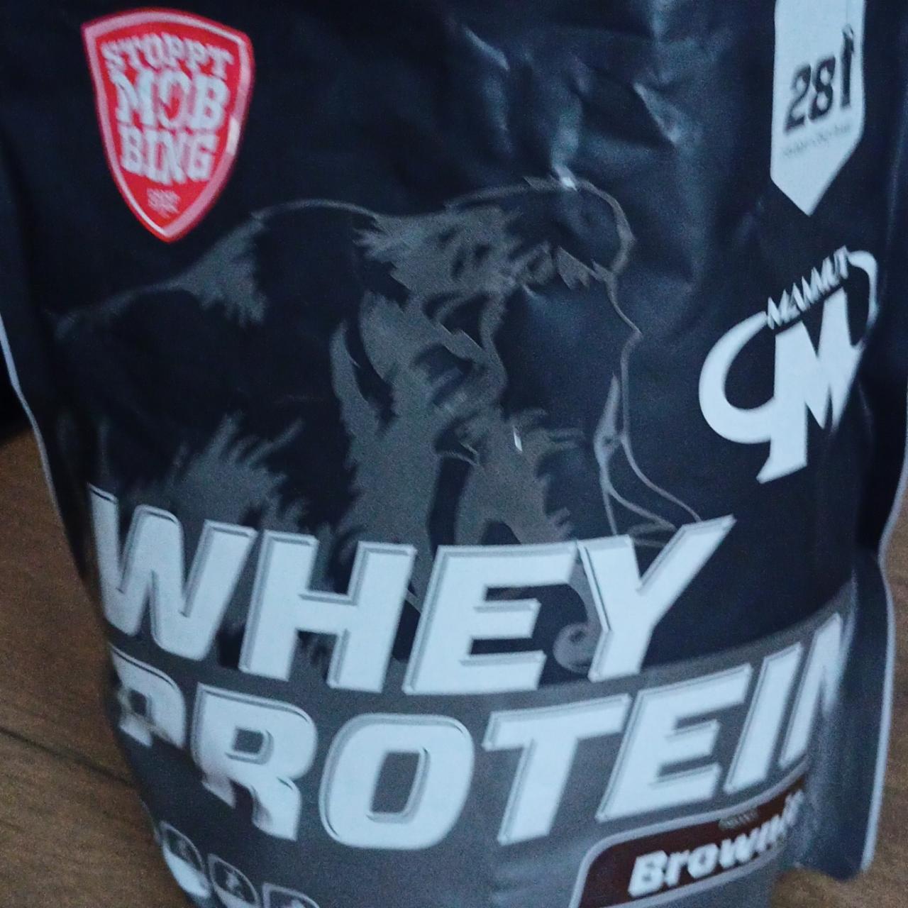 Fotografie - Whey Protein Brownie Mammut