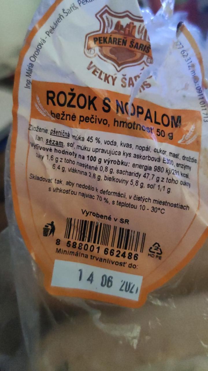 Fotografie - rožok s nopalom