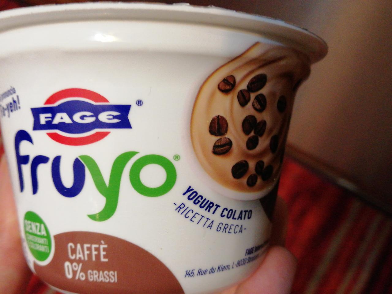 Fotografie - yogurt greco caffè Fage