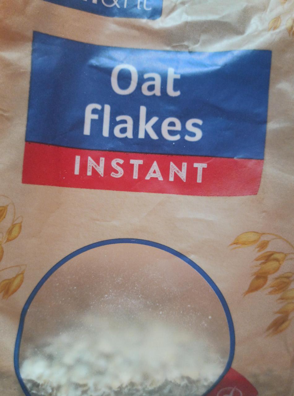 Fotografie - Oat flakes instant fun&fit