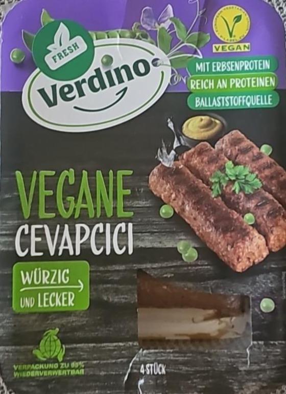 Fotografie - vegane Cevapcici Verdino