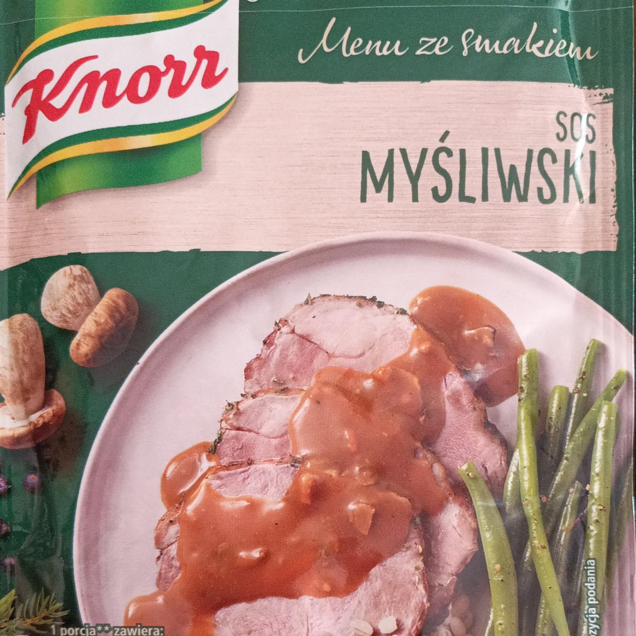 Fotografie - Sos Mysliwski Menu ze smakiem Knorr