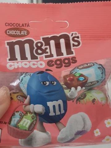 Fotografie - Chocolate eggs M&M's